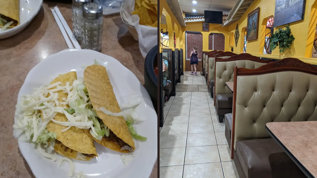 Table service area with a relaxed atmosphere.